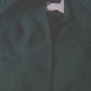 Dark green button up